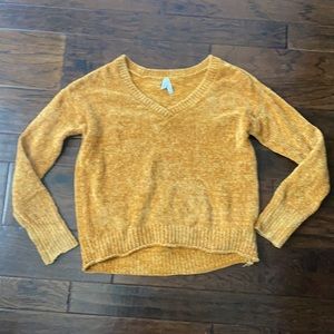 Gold Chenille Sweater